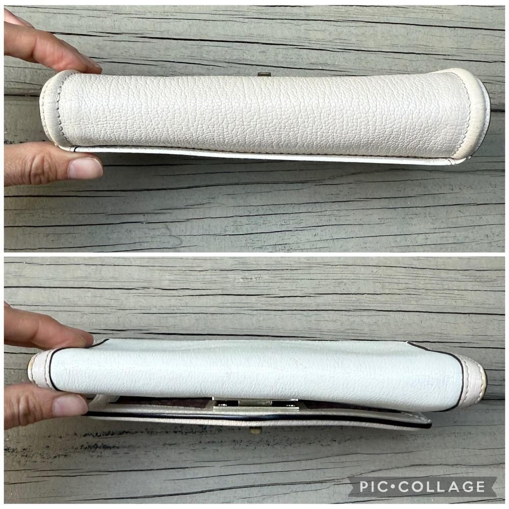 Kate Spade New York Walter Place Jean Leather Envelope Wallet in Pebble Cream - Picture 7 of 16